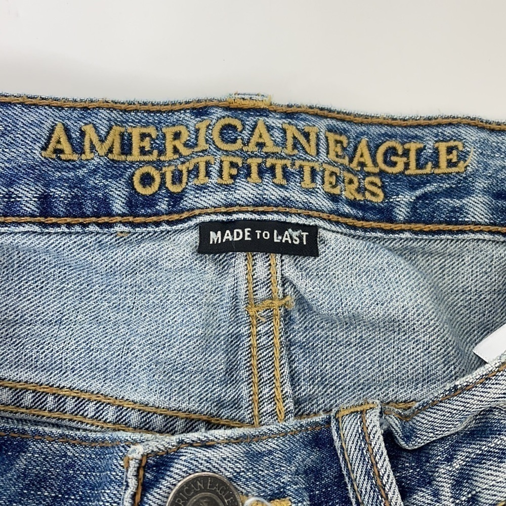 American Eagle outfitters size 30 x 32 slim jeans - Picture 2 of 8